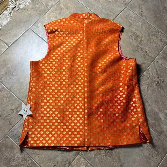 Wings BTI. India nehru waistcoat vest - Picture 8 of 10